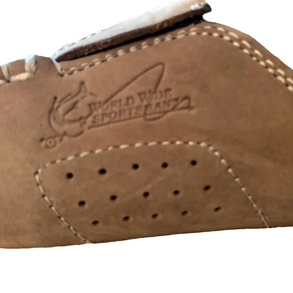 World Wide Sportsman Slip On Boat Deck Shoes Nuback Leather Men’s Size 12